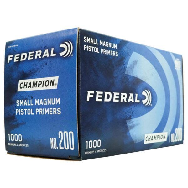 Federal Premium Champion Centerfire Primers Mag Small Pistol 1000/ct - Precision Shot Firearms