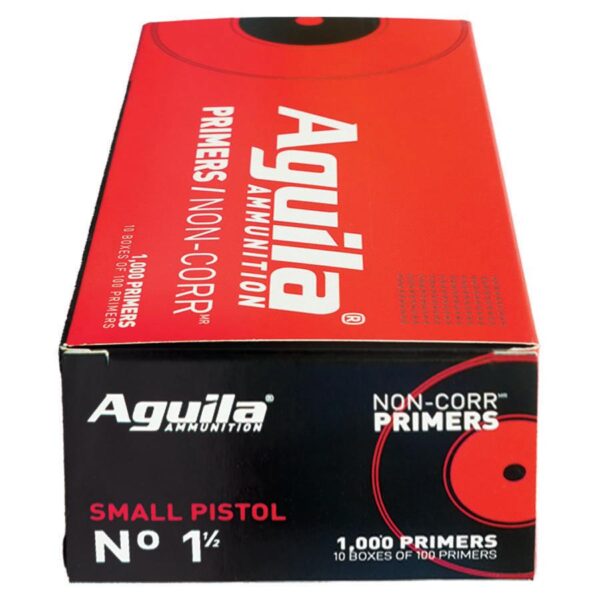 Aguila Small Pistol Primers No. 1 -1/2 1000/ct (Box) - Precision Shot Firearms