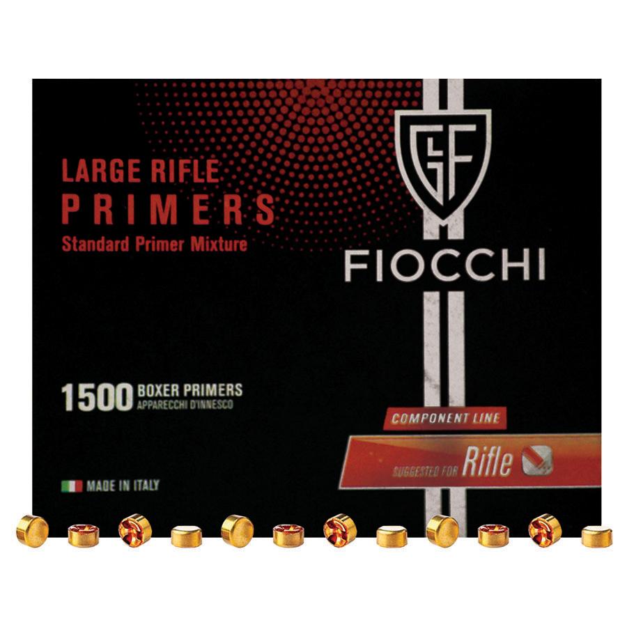 Fiocchi Large Rifle Primers - 1500/ct - Precision Shot Firearms