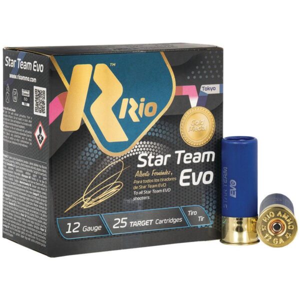 Rio Star Team Evo 28 HV Shotshells 12 ga 2-3/4" 1 oz 1315 fps #7.5 25/ct - Precision Shot Firearms