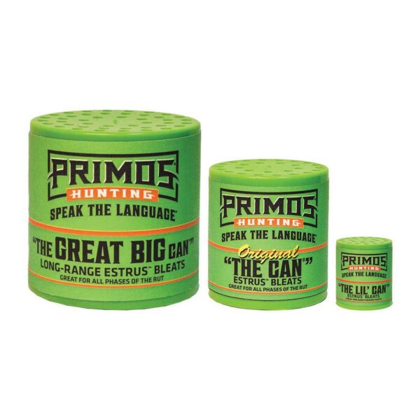 Primos The Can Family Pack w/Lil Original & Great Big Can's Deer Call - Precision Shot Firearms