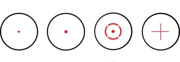 Hatsan Optima Optima 1X22x33 Open Reflex Red Dot 4 reticle Weaver/ Pic rail mount - Precision Shot Firearms
