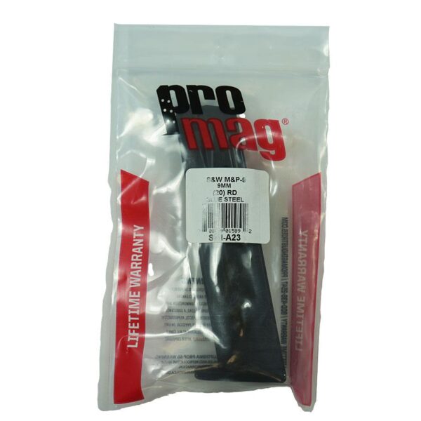 Promag S&W M&P9 Handgun Magazine Black 9mm Luger 20/rd - Precision Shot Firearms