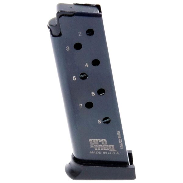 ProMag S&W 908/3913/3914/3953 Magazine 9mm Blued Steel 8/rd - Precision Shot Firearms