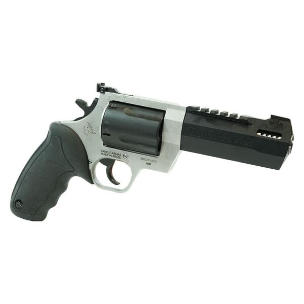 Taurus Raging Hunter Handgun 460 S&W Magnum Two Tone 5 Round Capacity 5.12" Barrel Black Grip - Precision Shot Firearms