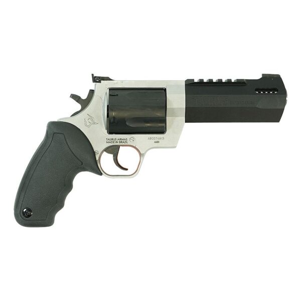 Taurus Raging Hunter Handgun 460 S&W Magnum Two Tone 5 Round Capacity 5.12" Barrel Black Grip - Precision Shot Firearms