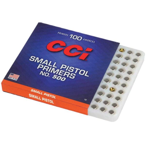 CCI Standard Primers #500 Small Pistol 1000/ct - Precision Shot Firearms