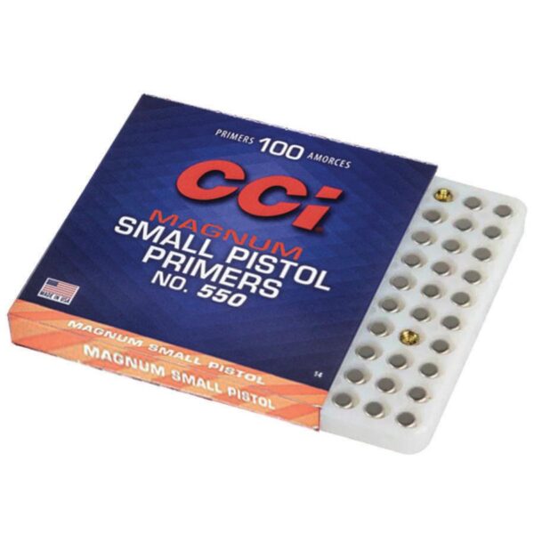 CCI Standard Primers #550 Magnum Small Pistol 1000/ct - Precision Shot Firearms