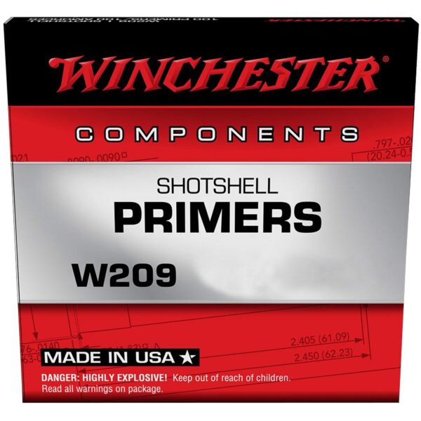 Winchester #209 Shotgun Primers - Precision Shot Firearms