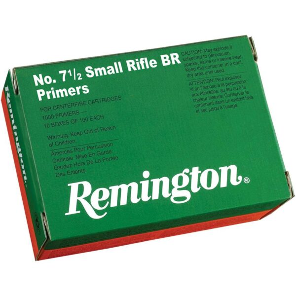 Remington Centerfire Primers-7-1/2 Small Rifle BR 1000/ct - Precision Shot Firearms