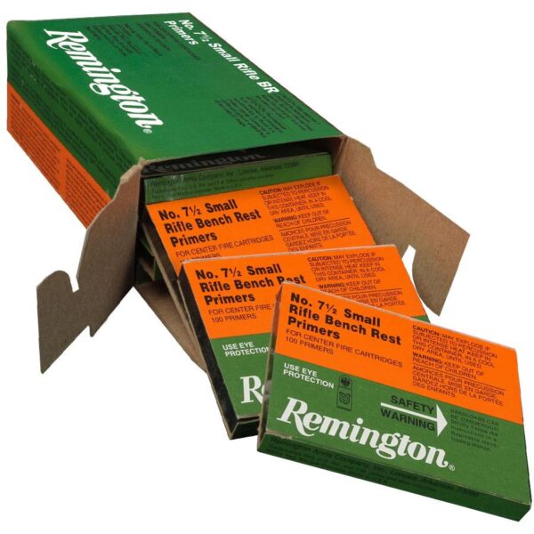 Remington Centerfire Primers-7-1/2 Small Rifle BR 1000/ct - Precision Shot Firearms