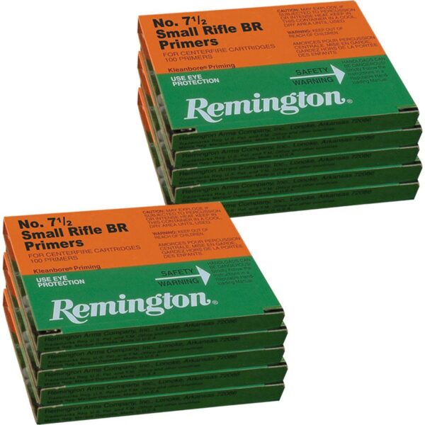 Remington Centerfire Primers-7-1/2 Small Rifle BR 1000/ct - Precision Shot Firearms