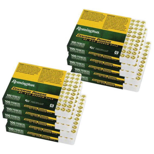 Remington Centerfire Large Rifle Primers- 9-1/2 Magnum Rifle - Precision Shot Firearms
