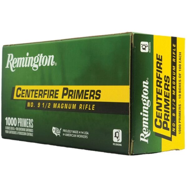 Remington Centerfire Large Rifle Primers- 9-1/2 Magnum Rifle - Precision Shot Firearms