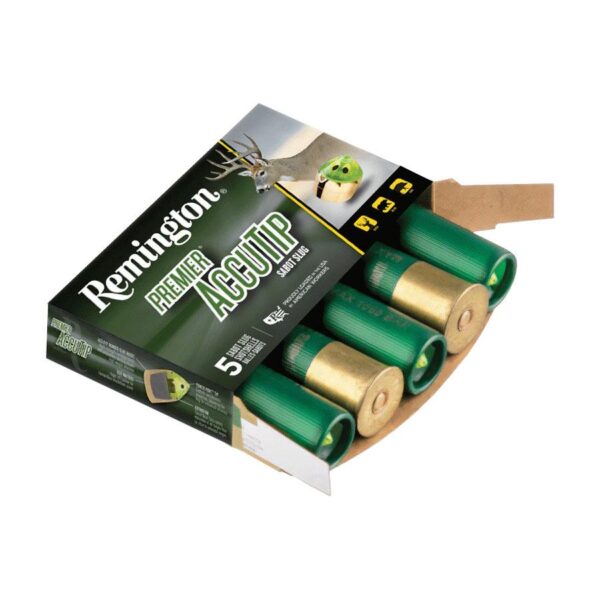 Remington Premier AccuTip Bonded Sabot Slug 12 ga 2 3/4" 385 gr Slug 1850 fps 5/ct - Precision Shot Firearms