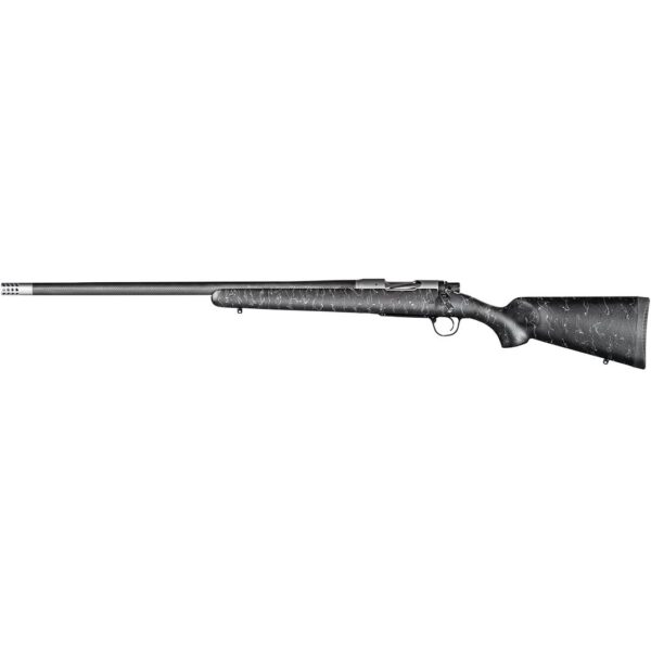 Christensen Arms Ridgeline Left Hand Rifle 308 Win 4rd Magazine 24" Barrel Stainless Steel Black/Gray Webbing Stock - Precision Shot Firearms