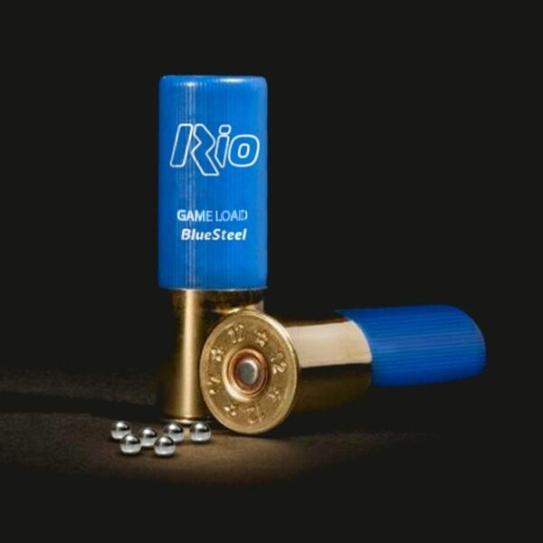 Rio Game Load Blue Steel Shotshells 12 ga 2-3/4" 1-1/8oz 1360 fps #6 25/ct - Precision Shot Firearms