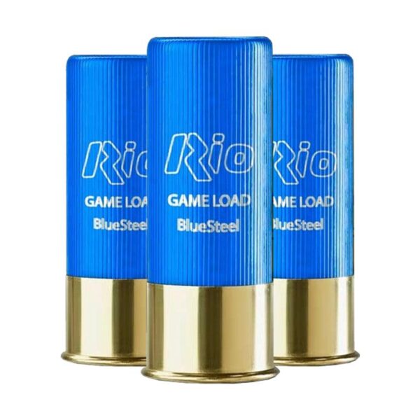 Rio Game Load Blue Steel Shotshells 12 ga 2-3/4" 1-1/8oz 1360 fps #6 25/ct - Precision Shot Firearms
