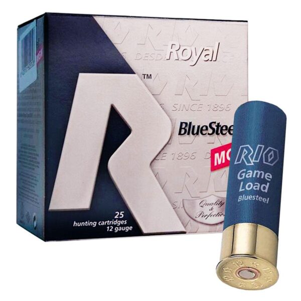 Rio Royal BlueSteel 12 ga 3 1/2" MAX 1 3/8 oz #BB 1550 fps - 25/ct - Precision Shot Firearms