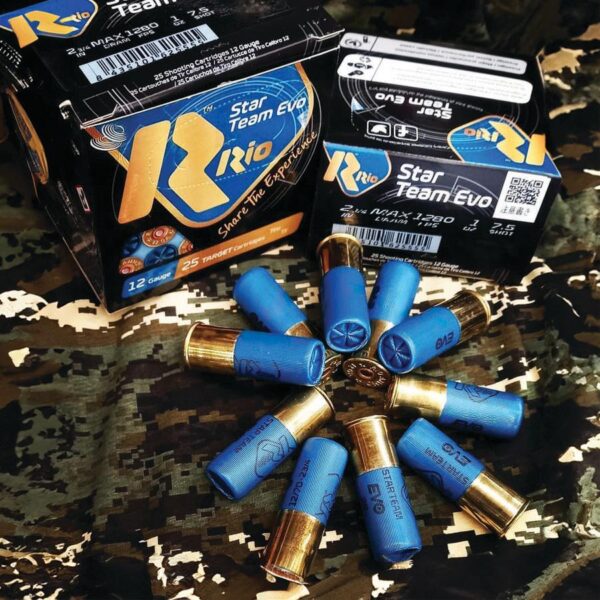 Rio Star Team 12 ga 2-3/4" 1 oz 1280 fps #7.5 25/ct - Precision Shot Firearms