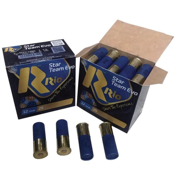 Rio Star Team 12 ga 2-3/4" 1 oz 1280 fps #7.5 25/ct - Precision Shot Firearms