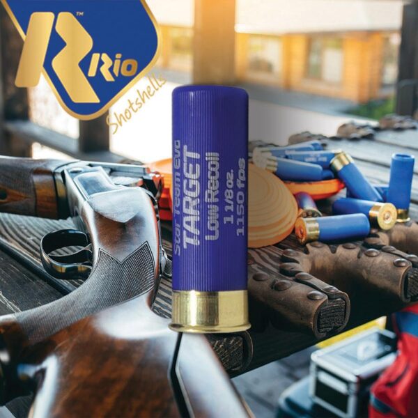 Rio Star Team EVO Shotgun Ammo 32 Low Recoil 12ga 2-3/4" 1150fps 1-1/8oz 8 Shot 25/ct - Precision Shot Firearms