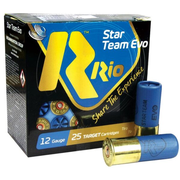 Rio Star Team 12 ga 2-3/4" 1 oz 1280 fps #7.5 25/ct - Precision Shot Firearms