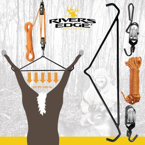 River's Edge Game Gambrel with Hoist - Precision Shot Firearms