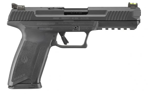 RUGER-57 PRO 5.7X28 BK 5" 20+1, 16403
