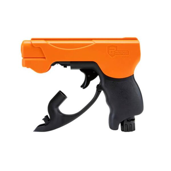 Umarex Compact Pepper Pistol 50 Caliber 4rd Black and Orange 345 fps - Precision Shot Firearms
