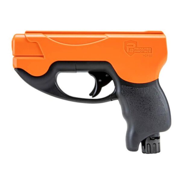 Umarex Compact Pepper Pistol 50 Caliber 4rd Black and Orange 345 fps - Precision Shot Firearms