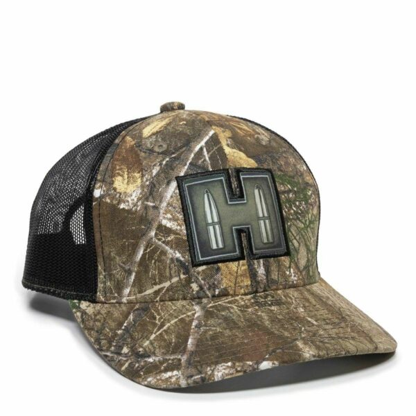 Realtree Edge/Black Cap Mesh Back w/Hornady Label - Precision Shot Firearms