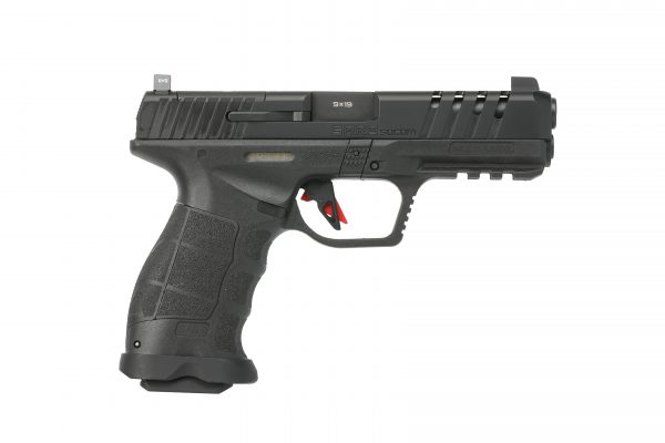 SAR9 SOCOM 9MM BLK 5.2", SAR9SOCOMBL