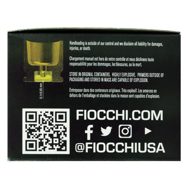 Fiocchi Zero Pollution Small Pistol Primers 1500/ct - Precision Shot Firearms