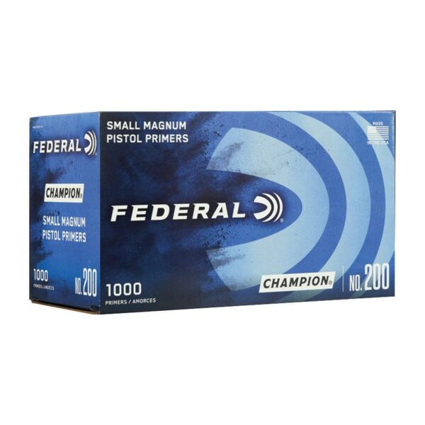 Federal Premium Champion Centerfire Primers Mag Small Pistol 1000/ct - Precision Shot Firearms