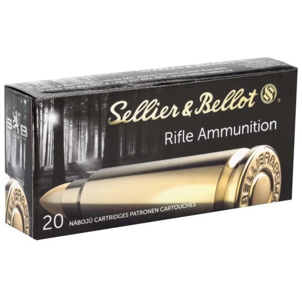 Sellier & Bellot Rifle Ammunition 6.5x55 SE 131 gr SP 793 fps - 20/box - Precision Shot Firearms