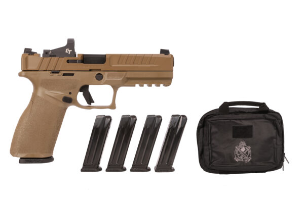 ECHELON 9MM FDE 4.5" 15+1 GU, EC9459F-U-15-GU25