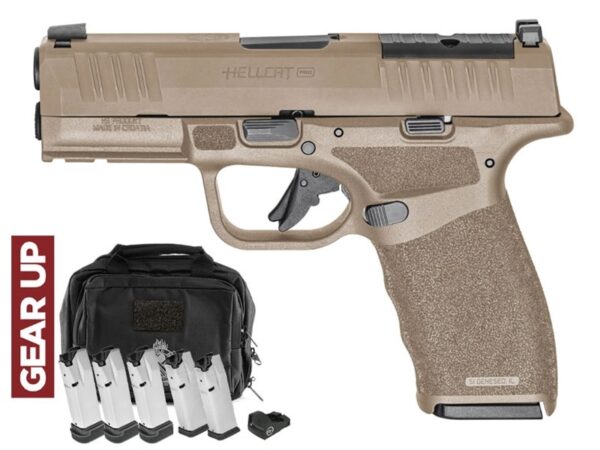 HELLCAT PRO OSP 9MM 17+1 DE GU, HCP9379FOSP-GU25