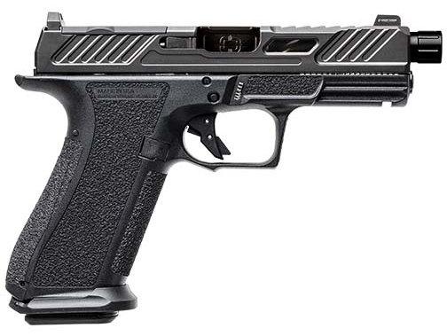 Shadow Systems XR920 Elite Optic Cut Handgun 9mm Luger 17rd Magazine 5.5" Threaded Black Barrel Black Grip - Precision Shot Firearms