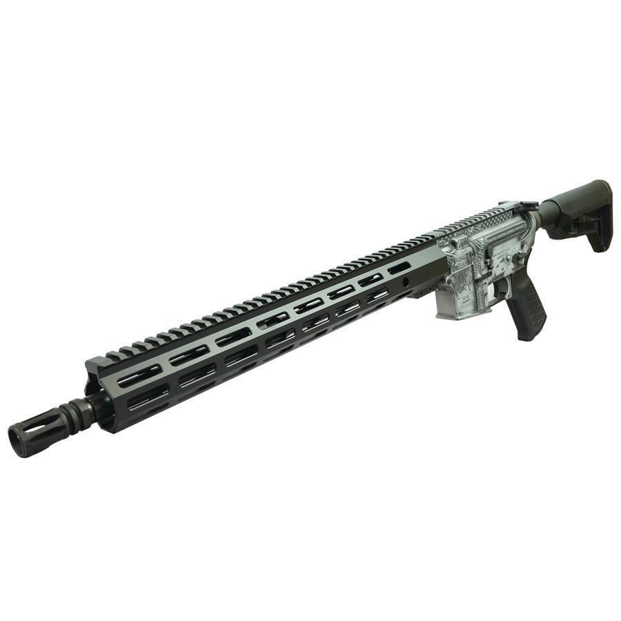 Shark Coast Tactical "Armed Forces Grey" Rifle 5.56mm 30rd Magazine 16" Barrel 15" MLOK Handguard - Precision Shot Firearms