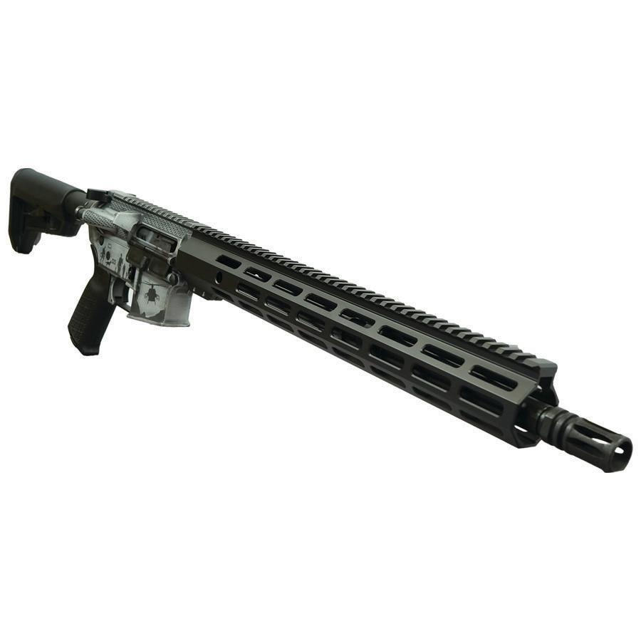 Shark Coast Tactical "Armed Forces Grey" Rifle 5.56mm 30rd Magazine 16" Barrel 15" MLOK Handguard - Precision Shot Firearms