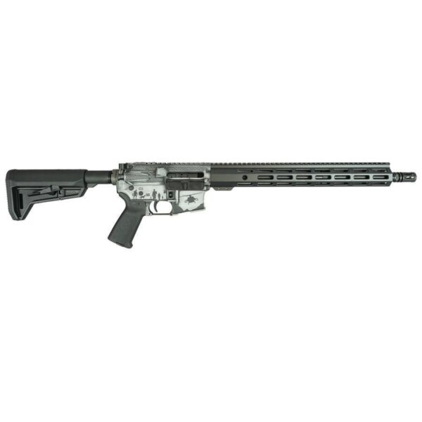 Shark Coast Tactical "Armed Forces Grey" Rifle 5.56mm 30rd Magazine 16" Barrel 15" MLOK Handguard - Precision Shot Firearms