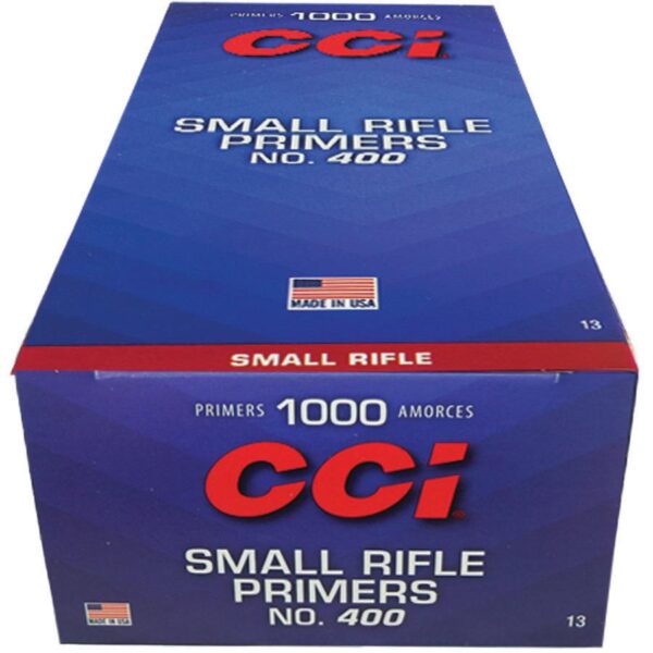CCI Standard Primers #400 Small Rifle - 1000/ct - Precision Shot Firearms