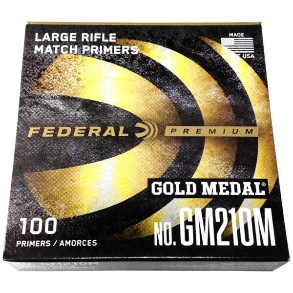 Federal Premium Gold Medal Centerfire Primers-Large Rifle Match - Precision Shot Firearms