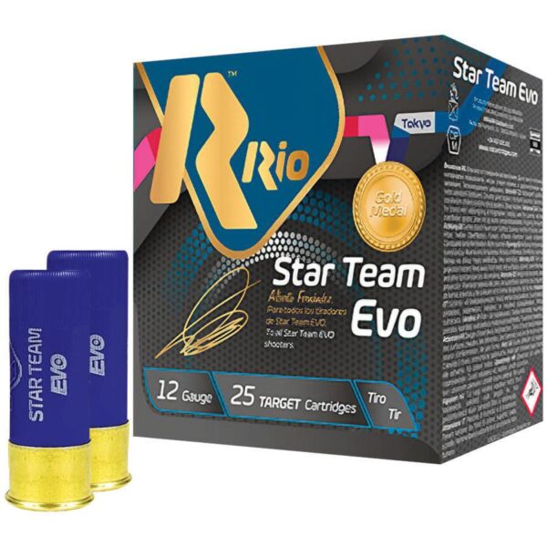 Rio Star Team Evo 28 HV Shotshells 12 ga 2-3/4" 1 oz 1315 fps #7.5 25/ct - Precision Shot Firearms