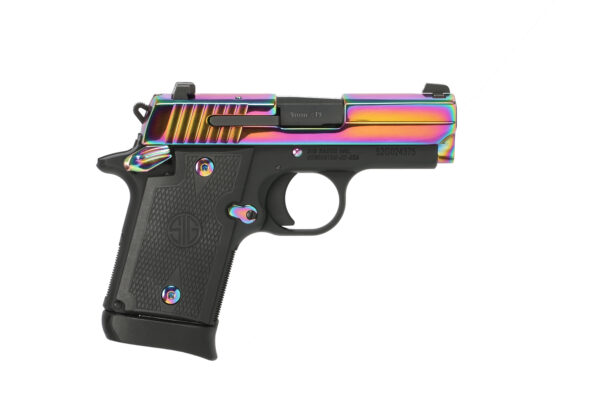 P938 9MM RAINBOW G10 AMBI 7+1, 938-9-RBT2-AMBI