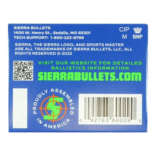 Sierra Sports Master Handgun Ammunition .38 Spl 125gr JHP 20/ct - Precision Shot Firearms