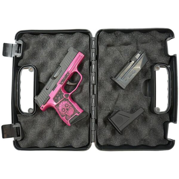Sig Sauer P365-380-BSS-MS Exclusive "Sugar Skull" Pink Medusa Handgun .380 10rd Magazines (2) 3.1" Barrel - Precision Shot Firearms