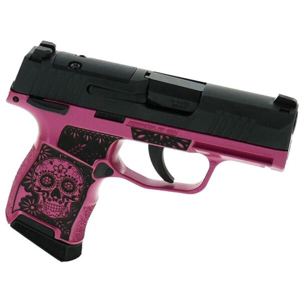Sig Sauer P365-380-BSS-MS Exclusive "Sugar Skull" Pink Medusa Handgun .380 10rd Magazines (2) 3.1" Barrel - Precision Shot Firearms