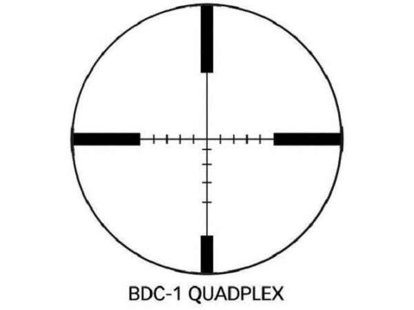 SSig Sauer Whiskey3 Rifle Scope - 3-9x40mm 1" SFP BDC-1 Quadplex 0.25 MOA - Black - Precision Shot Firearms